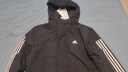 阿迪达斯 （adidas）棉服男装2023冬新款中长款棉衣连帽运动服防风保暖外套夹克 IP2537 M 晒单实拍图