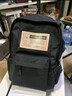 智纳双肩包男女书包休闲潮流背包大容量初中高中大学生笔记本电脑包 黑色【放15.6英寸】 实拍图