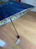 天堂伞双层防晒伞防紫外线太阳伞雨伞晴雨伞两用小清新遮阳伞 藏青色（双层树叶） 晒单实拍图