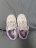 回力童鞋儿童运动鞋2025秋季新款女童蝴蝶结旋钮板鞋中大童休闲鞋学生 紫色旋钮-1533 29 推荐脚长18.5内长19.0 实拍图