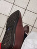 厨王厨师鞋厨房工作鞋劳保鞋耐磨防水防滑防油一脚蹬休闲皮鞋 厨王2号/棕色款（防滑防水） 42 实拍图