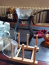玻璃自动茶具套装家用懒人全自动磁吸泡茶器现代简约创意日式功夫茶具 玻璃（邀月）自动-6金把+茶道+茶洗+杯架 实拍图