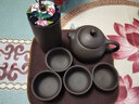 乔纳斯紫砂壶旅行茶具套装便携式户外功夫泡茶快客杯茶壶送礼年会礼品 紫砂旅行茶具【8件套】 实拍图