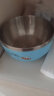 美厨（maxcook）316不锈钢碗 PP双层隔热汤碗饭碗儿童碗面碗  12cm天空蓝MCWA2990 晒单实拍图