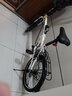 大行（DAHON） 顺丰发货折叠休闲自行车20寸通勤款单车6变速折叠车HAT061 白色 实拍图