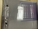 安睡宝（SOMERELLE） 全棉床上用品四件套 60支新疆长绒棉绣花母婴纯色被套床单礼盒 60支拼色-魅力灰 床单款双人四件套200*230cm 实拍图