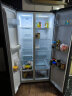 上菱501升双开门冰箱对开门 排名前十名 风冷无霜一级能效变频超薄家用大容量节能电冰箱BSE501PWL 实拍图