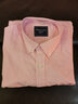 罗蒙（ROMON）纯棉牛津纺长袖衬衫男士休闲保暖上衣秋冬款中青年商务修身衬衣男 1021粉色 38 实拍图