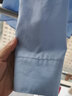 DGPZ衬衫女商务免烫抗皱正装显瘦打底衫女装衬衣通勤职业工作服Q023 浅蓝色长袖 XL （115-125）斤 实拍图