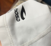 浩沙（hosa）泳帽男女通用成人布艺pu涂层防水游泳帽 舒适不勒头长发护耳 白色 实拍图