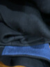 PORTS宝姿男装大衣休闲双排扣翻领夹涤棉短毛呢大衣男中长款外套 BLACK/BLUE XL 晒单实拍图