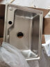 华帝（VATTI）304不锈钢水槽单槽拉丝不锈钢洗菜盆 厨房水槽 厨房洗碗盆 091101 实拍图