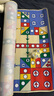 大富翁飞行棋地毯爬行垫亲子互动游戏防水防滑男孩女孩儿童玩具90*90cm 实拍图