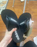 adidas COMFORT FLIP拖鞋人字拖男女阿迪达斯官方轻运动EG2069 黑色/白色 42 (260mm) 实拍图