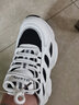 木林森老爹鞋女秋冬季小白鞋增高跑步运动鞋女厚底休闲鞋女鞋 米黑 36  实拍图