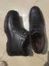 骆驼男士短靴保暖加绒商务休闲皮鞋百搭男士职场靴子PE12246946黑色43 实拍图