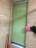 HENGSHANG免打孔百叶窗帘遮光办公室卫生间厨房铝合金防水升降遮阳百叶帘 【拉珠款免打孔】哑光米黄 实拍图