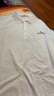 回力短袖t恤男冰丝polo领衫夏季速干休闲百搭运上衣男白色2XL 实拍图