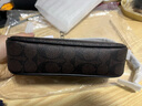 蔻驰（COACH）【官方授权店】coach女包Nolita腋下包斜挎麻将包送女友节日礼物 CW426IMXAQ深棕色 实拍图