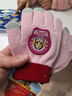 汪汪队立大功汪汪队儿童手套冬季男童手指套保暖挡风毛线宝宝五指手套女童玩雪 粉色天天(3-7岁） 实拍图