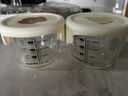科巢宝宝辅食盒玻璃保鲜储存可蒸煮蛋羹碗专用婴儿辅食碗杯模工具套装 浅荷绿+罗拉棕+香槟粉+克罗蓝 实拍图
