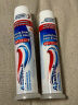 AQUAFRESH意大利进口三色牙膏按压式直立式成人牙膏通用薄荷味清新口气 三色牙膏-2支 实拍图
