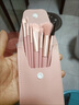 兰薇婷化妆刷套装13支柔软散粉刷眉刷遮瑕刷鼻影全套彩妆刷便携初学者 甜蜜粉套刷 8支 【配刷包】 实拍图