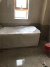 箭牌（ARROW） 亚克力普通浴缸五件套防滑浴缸家用小户型泡澡多尺寸一体成形 1.5浴缸(无五金件) 左裙 实拍图