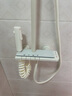 派菲娅奶油风恒温淋浴花洒套装家用沐浴全套钢琴花洒卫浴全铜龙头淋浴器 【玻璃-冷热数显】奶白方 实拍图