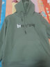 简男秋冬季加绒卫衣男连帽衫重磅加厚套头保暖学生带帽男装外套 加绒71R黑色 L 建议90-110斤 实拍图