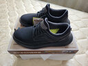 斯凯奇（Skechers）秋冬男鞋一脚蹬皮鞋休闲商务鞋舒适软底上班通勤鞋204702 全黑色/BBK 39.5 实拍图
