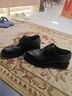 金利来（Goldlion）男鞋商务正装鞋休闲鞋简约西装鞋舒适男士皮鞋567810183ABB黑色37 实拍图