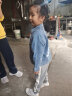迪士尼（Disney）童装儿童女童牛仔外套棉质外出上衣22秋DB231IA13 蓝 120 实拍图