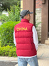 卡尔美（KELME）棉马甲男冬季出征系列运动训练加厚保暖棉服防寒外套 酒红 L 实拍图