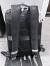 暇步士（Hush Puppies）双肩包男士简约商务大容量背包15.6英寸通勤电脑包 黑色 晒单实拍图