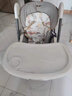 karmababy卡曼宝宝餐椅可折叠多功能婴儿餐椅可坐可躺0-6岁儿童成长餐椅 【302手动摇椅+加宽坐舱】皎玉白pro+抑菌安睡垫 实拍图