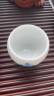 MULTIPOTENT主人杯功夫茶具手绘陶瓷羊脂玉品茗杯茶杯单杯如鱼戏水 晒单实拍图