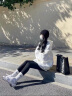 浪莎（LangSha）鲨鱼裤女打底裤加绒秋冬季保暖收腹外穿提臀加厚芭比瑜伽裤子 实拍图