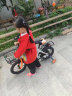 永久（FOREVER）儿童自行车男女款小孩单车可折叠脚踏车4-6-8-10岁辅助轮14寸橙色 实拍图