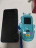 皓轩【 4G全网通儿童手机】电信迷你超小袖珍个性中小学生专用可爱男女生备用按键直板戒网瘾无游戏 蓝色移动版 实拍图
