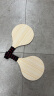 紫湖 加厚板羽拍板球套装三毛球拍毽子球木板羽毛球带12球收纳袋 实拍图