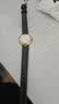 图登（TUDENG）适用1853天梭嘉丽小美人表带 女真皮表带T126010 T126207A表带手表带清新优雅高端表带 深棕色-玫瑰金蝴蝶扣 12mm（石英款） 实拍图