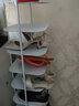 木颐竹 欧式多层铁艺鞋架鞋柜门口七八层创意多层收纳鞋柜客厅宿舍防尘小鞋架简易鞋架 加厚新款单网九格白色 实拍图