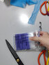 高温消失笔服装专用 布料气退热熔热消笔褪色水溶水消色笔芯布用 小杆蓝色100支【皮革/布料通用】 高温消失或水消 实拍图