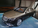 NOREV 1:18诺威尔2021款 奔驰s680迈巴赫 合金汽车模型 车模 豪华轿车 红宝石黑/银 辐条轮毂 实拍图