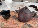 吟香茗宜兴紫砂壶纯全手工茶壶柴烧窑变原矿老段泥秦权壶茶具家用泡茶壶 实拍图