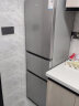 奥克斯（AUX）三门冰箱家用宿舍小型大容量 节能低噪租房中门软冷冻超薄微霜低音保鲜电冰箱 BCD-182K209L3银色【三门三温】 实拍图
