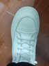 回力女鞋小白鞋女2024春季新款厚底百搭休闲鞋透气运动鞋子女潮流板鞋 【皮面】628Z-白色 38 实拍图