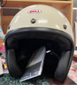 BELL经典复古3/4头盔Custom500四季碳纤维摩托车机车头盔骑行通风透气 custom500-红蓝条纹 XL码(适合57-58cm头围) 实拍图
