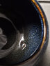陶夭窑变茶具茶杯套装家用功夫整套哥窑泡茶壶办公室会客客厅陶瓷盖碗 琉璃蓝自动茶具搭六君子茶叶罐 实拍图